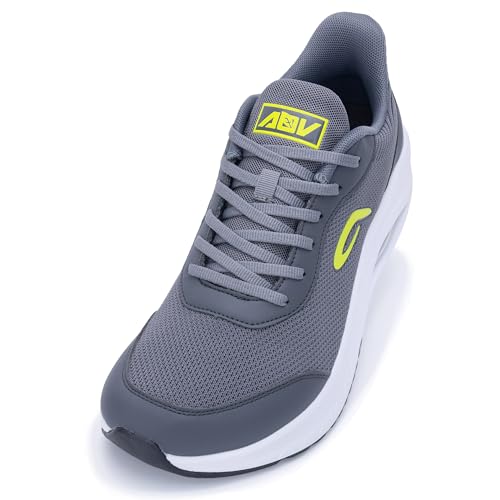Image of IIV Mens Walking Shoes with Arch Support Wide Toe Box Tennis Sneakers Plantar Fasciitis Running Shoes