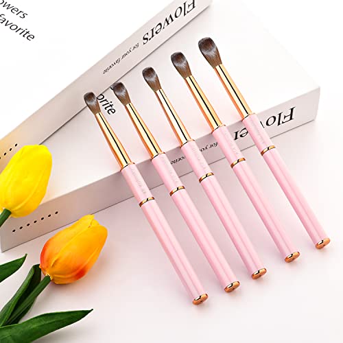 100% Pure Kolinsky Acrylic Nail Brush Size 12 Acrylic Brushes For Nails Round Oval Portable Nail Brushes With Metal Handle For Acrylic Application Acrylic Powder Brush Professional Manicure Tool #TOP5