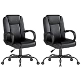 Keratee Ergonomischer Bürostuhl mit Netzbezug, hochklappbaren Armlehnen