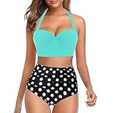 Bikini Set Schwarz Damen Schwimmanzug Monokini Bequem Lässiges Strandmode GroßE GrößEn Schlankheits Strandkleidung Beachwear Badebekleidung Shape Slim Fit Tankinis Schwimmwear Women's Bikini Set