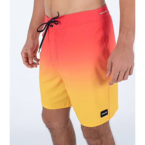 Hurley MBS0011560H66232IN Men's Phantom Eco Classic 18 Inch Boardshort, MBS1560, Chaos Pink, 32 Waist Chaos Pink 32IN4