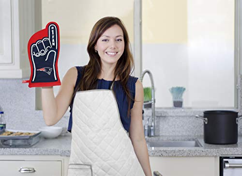 YouTheFan NFL New England Patriots #1 Oven Mitt , 13.25" x 6.5" - Thumbnail 4