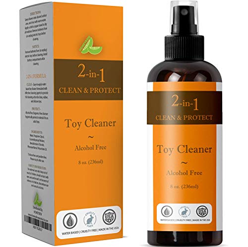 Natural Toy Cleaner Disinfectant Spray - Antibacterial Surface Cleaner and Cleaning Spray