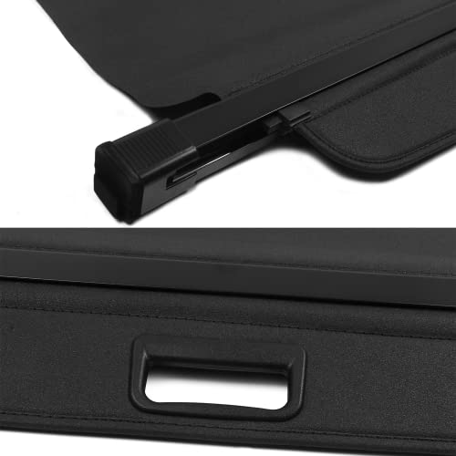 Cargo Cover Compatible With 2002-2006 Honda Crv, Factory Style Unpainted Black Luggage Cover Trunk Liner Privacy Shade By Ikon Motorsports, 2003 2004 2005 #TOP7