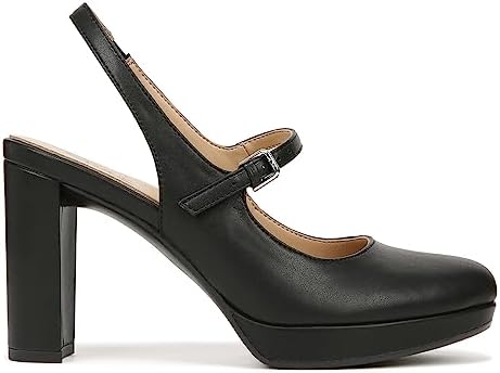 Naturalizer Womens Berlin Slingback Mary Jane Pump Black Smooth 8 M | Image 1