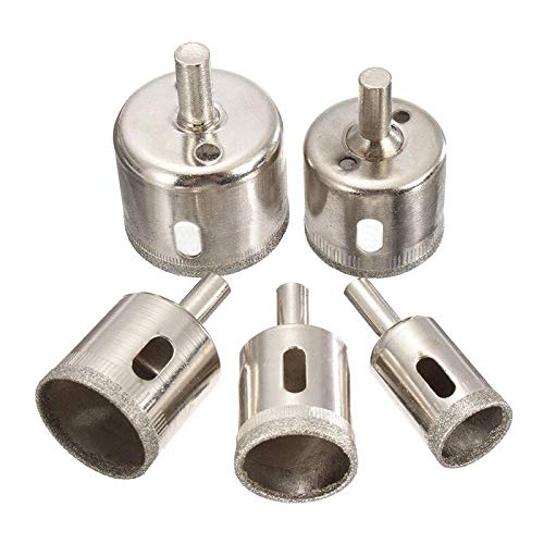 Set de 5 brocas sierra de diamante 20-42mm para corte miniatura 1