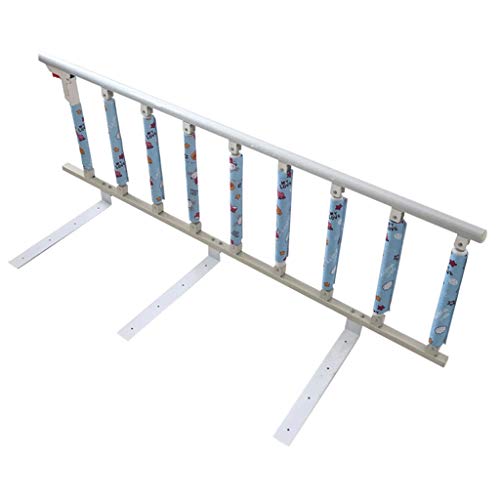 Rampe de lit portative 94x13 cm avec protection latérale anti-chute