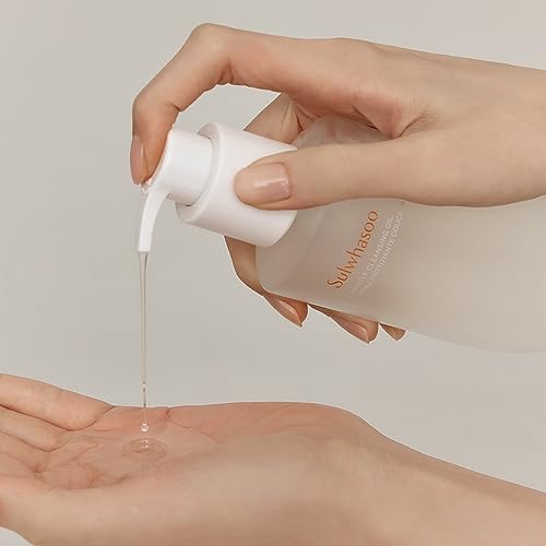 Sulwhasoo Gentle Lightweight, Silky Texture Korean Double Cleansing Oil To Melt Away Waterproof Makeup thumb #5