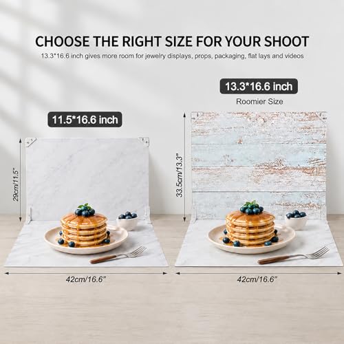 Fondos para Fotografía de Alimentos 16.5x13.3 Pulgadas miniatura 6