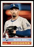 2025 Topps Heritage #59 Blake Snell Los Angeles Dodgers MLB Baseball Base Trading Card