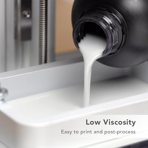 Image of phrozen 3D Printer Rapid Resin [Aqua Snow-Gray 8K], 405nm LCD UV-Curing Standard Photopolymer Resin for Highly Detailed Models, Low Odor Not smelly Non-Brittle, Works Best with 8K 3D LCD Printer (1KG)