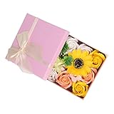 Seifenblumen, Duftende Seifenblütenblätter für Frauen, Exquisite Blumenseife, Badeblume,...