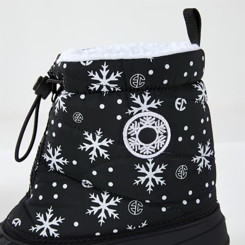 Boys Girls Toddler Snow Boots Waterproof Winter Boots Children Warm Outdoor Winter Shoes(Toddler,Little Kids,Big Kids)2