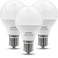 KAKEMONO 12 Volt 1383 1139 RV Led Light Bulbs BA15s 4W 20-99 1141 1156 12V Vanity Replacement for Camper Trailer Motorhomes Marine Boat Interior Lighting, Daylight White 5000K,Pack of 3