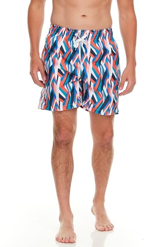 Image of Kanu Surf Men's Troy Stripe Swim Trunks