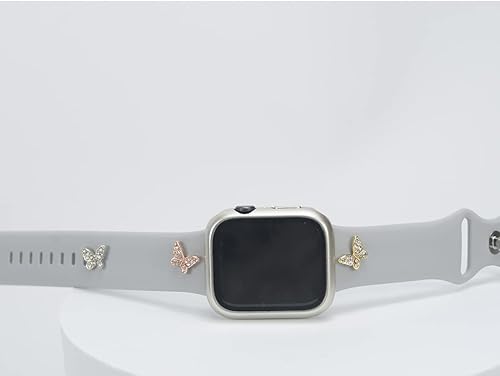 Miniatura 3 de Dijes para correa de reloj (correas para iWatch incluidas) compatibles con Apple Watch de 1.49, 1.57, 1.61, 1.65, 1.73 y 1.73 pulgadas, Series 8