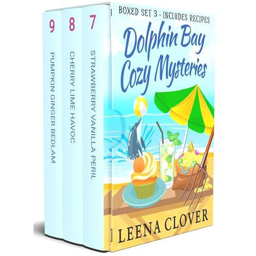 Dolphin Bay Cozy Mystery Series Boxed Set 3 (Books 7-9) by Leena Clover episode artwork