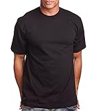 PRO 5 Athletics Mens Short Sleeve T-Shirt, 2XL, Black