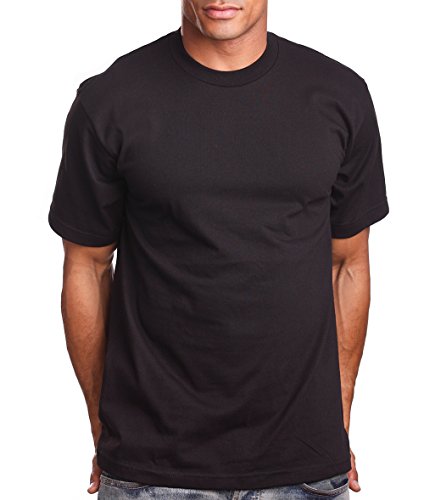 PRO 5 Athletics Mens Short Sleeve T-Shirt, 2XL, Black