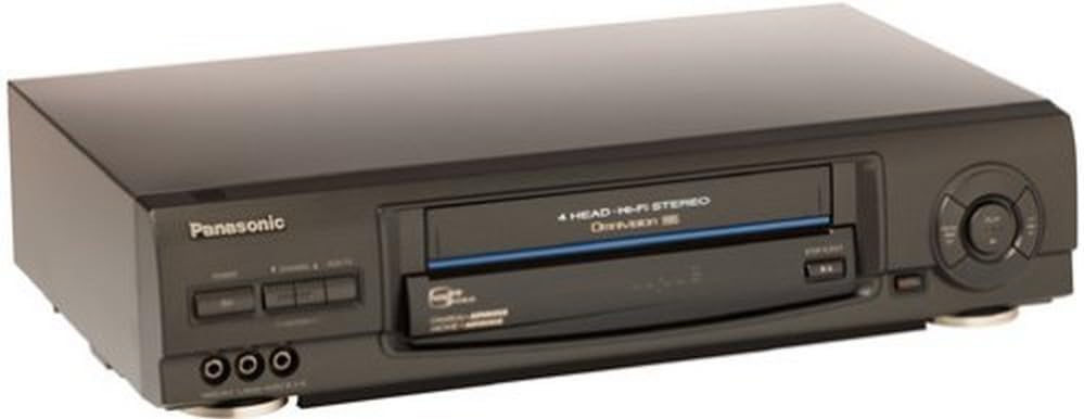 આગળ view of the Panasonic PV-V4640 VCR