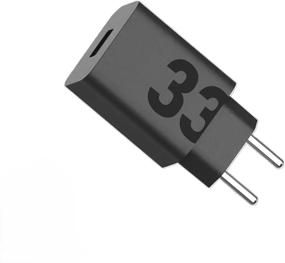 Motorola, Carregador Turbo Power™ 33W, Porta USB-A, Sem Cabo, Preto