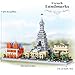 2462PCS Paris Skyline Micro Mini Blocks Architecture Building Set Model Kit with The Louvre and Eiffel Tower(Not Compatible with Lego Architecture Sets and Hard),Creative Decor Collection or Prensent