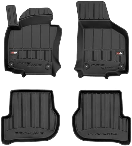 M MOTOS Gumowa mata samochodowa pasuje do SEAT Tarraco od 2018 Zwiększ komfort podróży dzięki macie antypoślizgowej TM- mata bagażnikowa do samochodu na każdą pogodę, ochrona przed zabrudzeniami