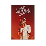 SINUJE Rapper Album Music Cover Peso Pluma Poster 3 Canvas Wall Art For Room Aesthetic And Decor Poster For Bedroom Living Room Bathroom Kitchen Office Decor 08x12inch(20x30cm) Unframe-style