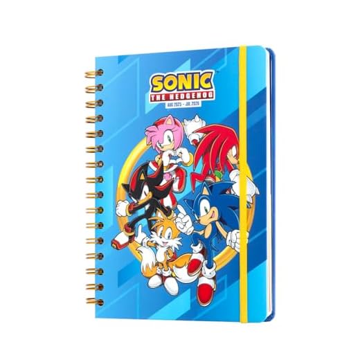 Grupo Erik Agenda escolar 2026-2026 Semana Vista A5 Sonic : Agenda Curso 2026 2026 | Con Pegatinas, Ilustraciones y Anillas : Para Niños y Estudiantes de Instituto