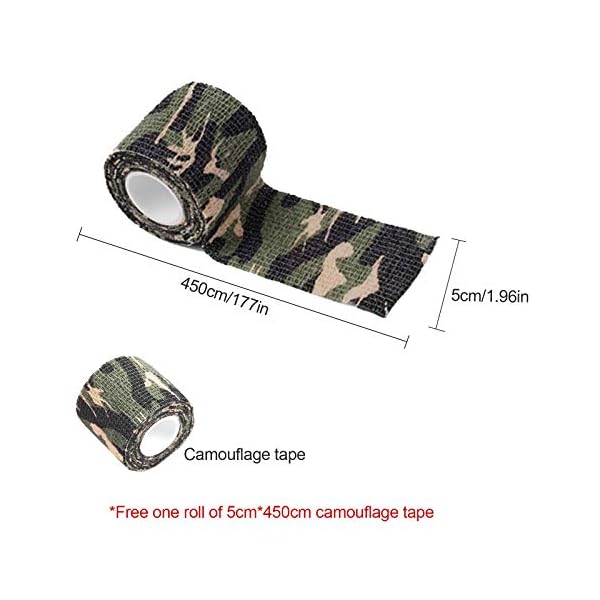 Touguqing 3x4m 2×3m 3×5m Tarnnetz Bundeswehr Camouflage Netz Waldlandschaft Oxford Stoff Camo Tarnung Net für Kinder Den… – Bild 6