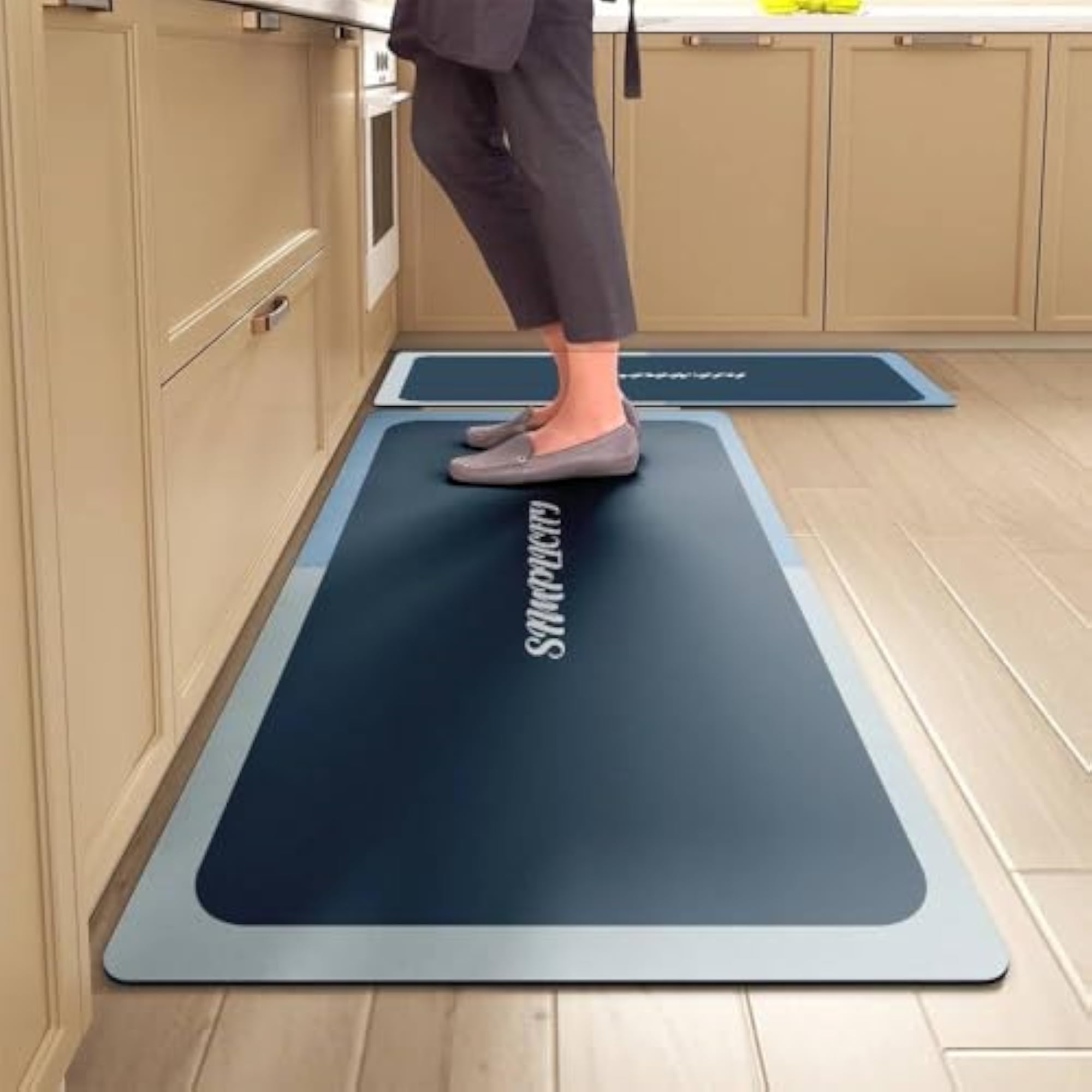 Ultra-Absorbent Kitchen & Bathroom Floor Mats