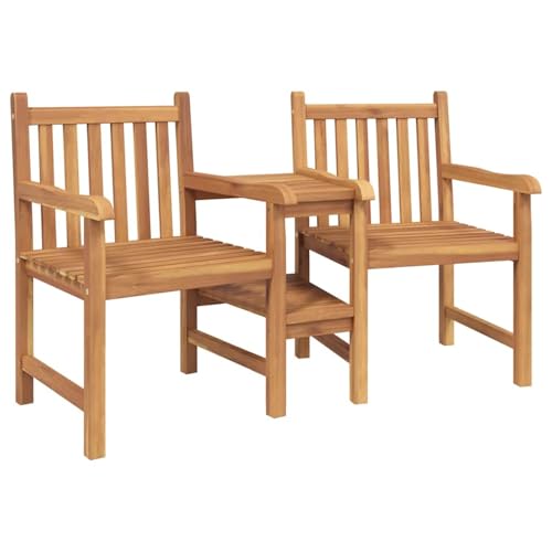 Chaises de jardin en teck rustique pour de grands repas d'été - 4