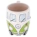 Green Ceramic Shaped Coffee Mug / Cup (VW Camper Van) By Giftbrit