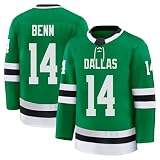 Jamie Benn Jersey Mens/Women/Youth Stitched for Sports Fan Green No Brand/Logos