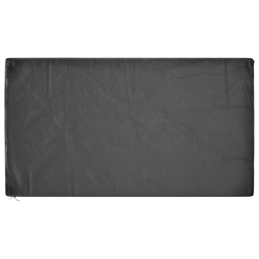 Akcesoria do mebli ogrodowych, pokrowce na meble ogrodowe, 2 szt., 8 oczek 125 x 70 x 35 cm, prostokątne meble