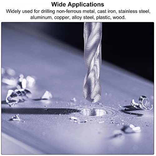 Uxcell A22021800UX0624 Solid Carbide Drill Bits, 6Mm C2/K20 Tungsten Carbide Jobber Drill Bits Straight Shank Drilling Tool thumb #4
