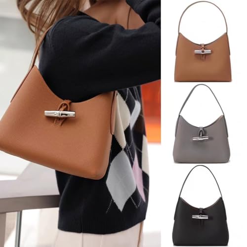 Boho Shoulder Bags for Women, Comfortable Leather Handbag, Hobo Top-Handle Purse with Zipper & Compartments, Daily Use2