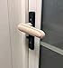 2pcs Door Handle Covers，Rubber Door Knob Covers，Silicone Door Handle Protector，Door Handle Cover for Heat，Antifreeze Hands in Winter， Anti-Collision Child／Kids Safety，Anti-Static (2 Apricot)