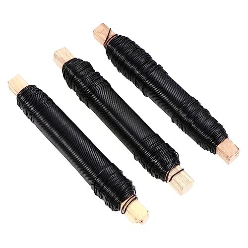 POPETPOP 3 Pièces Fils De Fer Soi-même Fils De Fer Floraux Pour Loisirs Créatifs Flexible Pour Attacher Les Bouquets Diy