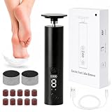 Electric Foot Callus Remover, 2-in-1 Foot & Nail Care Tool, 9 Speeds