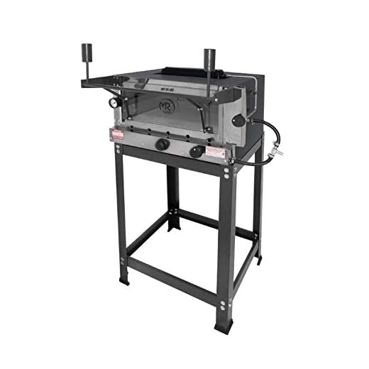 Forno Pizza Infravermelho, Refratário, Termômetro e Cavalete