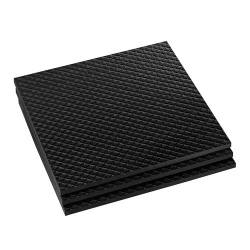 Kit 08 Tapete Emborrachado Academia Piso Borracha 50X50 10MM