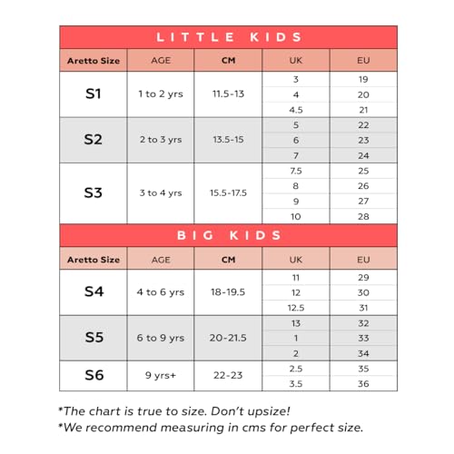 Image of ARETTO Expanding Kids Shoes | Everyday Wear Shoes | School Shoes | Party Shoes | Sports Shoes | Comfortable Shoes for Boys, Girls | Casual Shoes