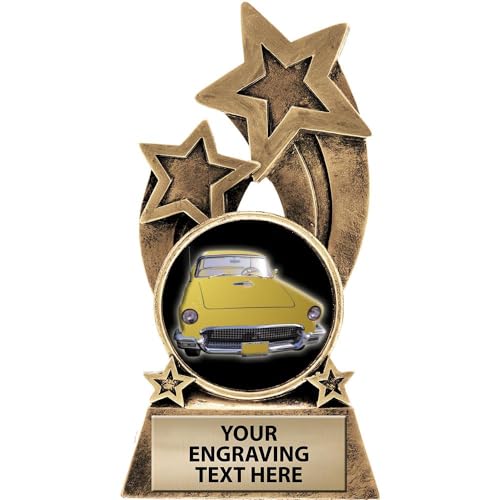 Crown Awards Classic Car Trophy, 5.75" Glory Resin Auto Show