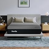 Novilla Airflow Matratze, Premium 7-Zonen Kaltschaummatratze, Gel-Memoryschaum-Matratze, 30cm Höhe, atmungsaktiv & waschbar, Oeko-TEX Zertifiziert (180x200cm, 30.0, 30 cm, Centimetres)