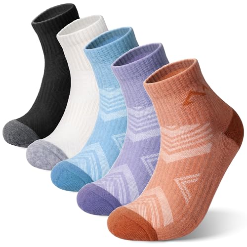 innotree Merino Wool Hiking Socks for Men & Women, Quarter