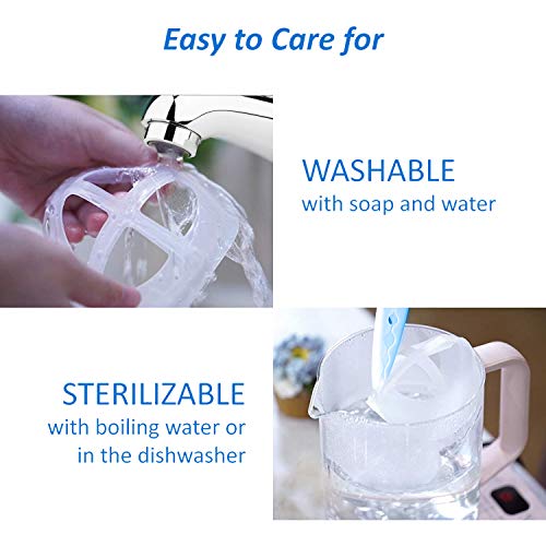 3D Mask Bracket, Silicone Mask Inner Support Frame for Lipstick Protection Reusable Washable Soft Comfortable Face Mask Cool Bracket (10PCS) - Thumbnail 6