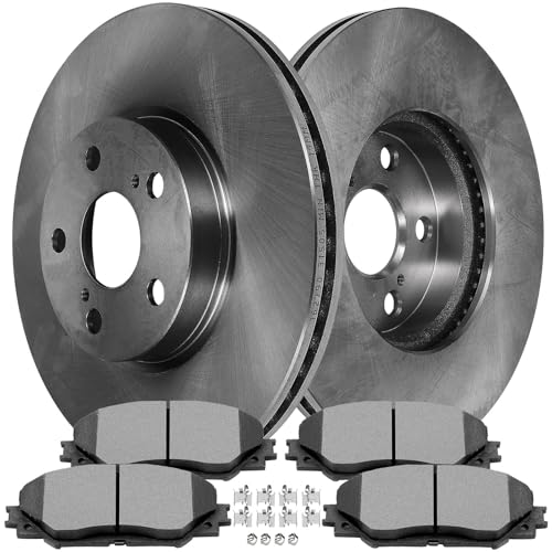 Image of SCITOO Front 10.83 inch Brake Pads and Rotors Kits Fit For Pontiac Vibe 2009-2010,For Scion xD 2008-2014,For Toyota Corolla 2009-2019,For Toyota Matrix 2009-2014