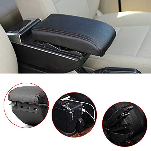 Caja Almacenamiento Reposabrazos Piel Focus MK2 2009-2011