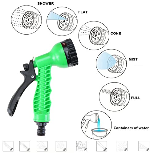 Ducha portátil para camping SearQ con 7 modos de spray, ducha de presión manual con manguera y cabezal removibles, kit de enjuague para senderismo, viajes, jardín, playa y mascotas miniatura 3